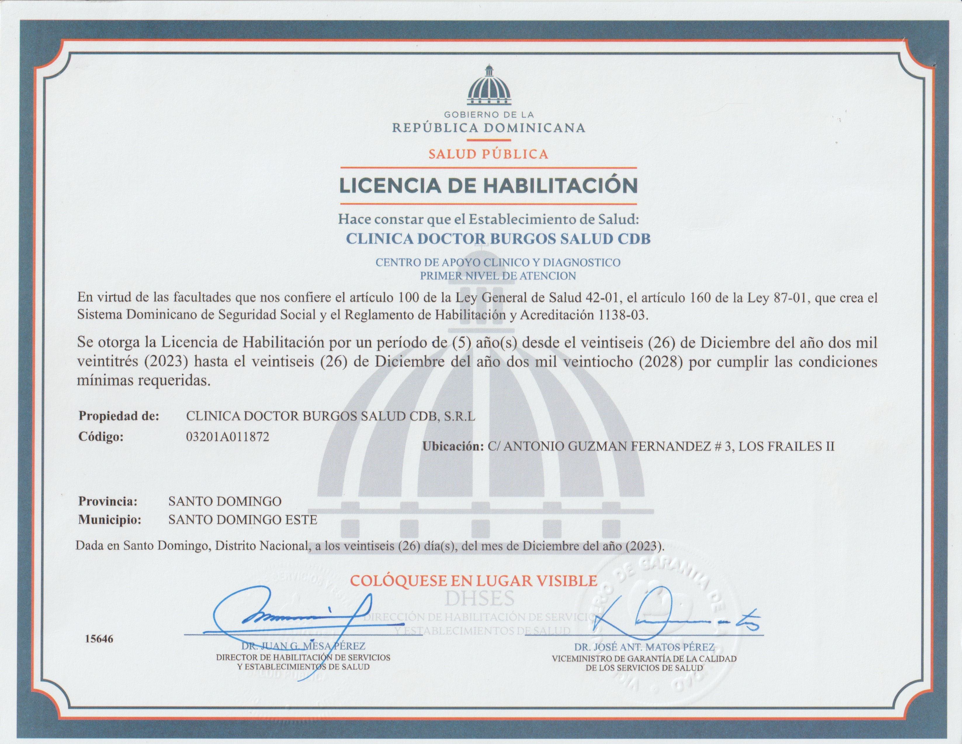 Clinica Dr. Burgos Salud CDB